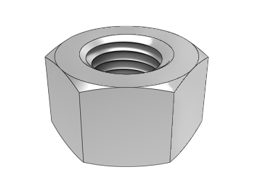 ASME B18.2.2.10 صمولة سداسية ثقيلة صمولة سداسية ثقيلة