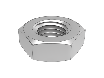 ASME B18.2.2.10 صواميل رفيعة ثقيلة صواميل رفيعة سداسية ثقيلة