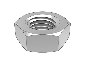 ASME B18.2.2.4 صواميل رفيعة سداسية صواميل رفيعة سداسية